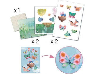 Djeco Veľký kreatívny box Fairy