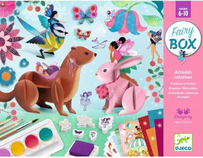 Djeco Veľký kreatívny box Fairy