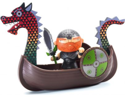 Djeco Vikingská loď s Červenobradý