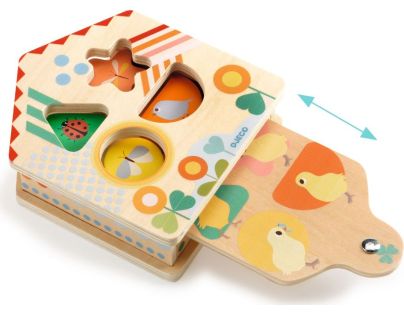 Djeco Vkladačka V Tvare Domčeka Cachaboom