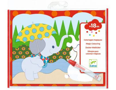 Djeco Vodné maľovanky Zvierací kratochvíle