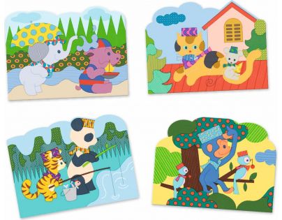 Djeco Vodné maľovanky Zvierací kratochvíle