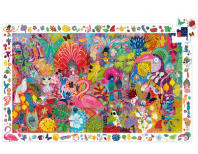 Djeco Puzzle vyhľadávací Karneval v Riu 200 dielikov