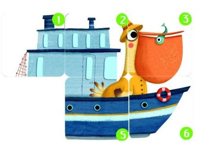 Djeco Zábavná kartová hra BataPuzzle