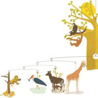 Djeco Záves Afrika - Savana 3