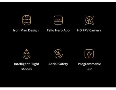 DJI Tello RC Drone Edice Iron Man