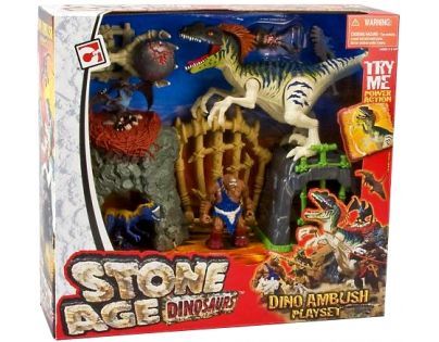 Doba kamenná Dinosaurus velký hrací set