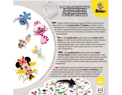 Asmodee Dobble Disney 100. výročie