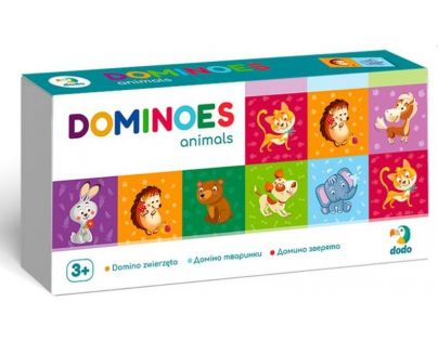 DoDo Domino zvieratka 28 dielikov