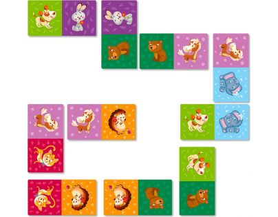 DoDo Domino zvieratka 28 dielikov