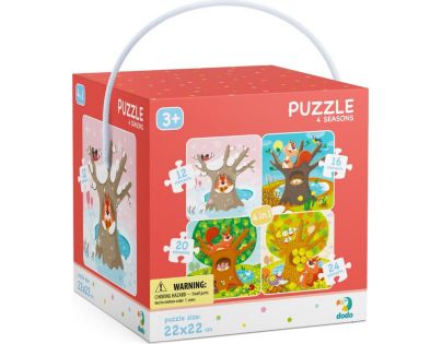 DoDo Puzzle 4v1 Ročné obdobia