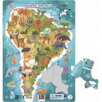 DoDo Puzzle Zvieratá Južná Amerika 53 dielikov 2
