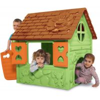 Dohany Domček s kvietkom zelený 4