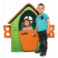 Dohany Domček s kvietkom zelený 5