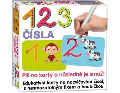 Dohany Tabulka napiš a smaž mix Čísla