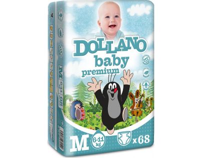 Dollano Baby Krtko Premium M 68 ks