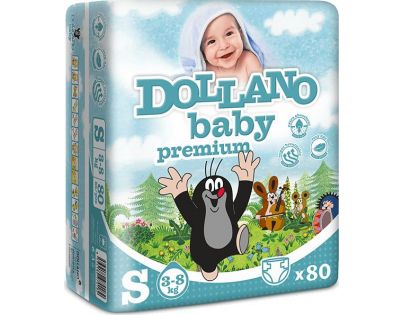Dollano Baby Krtko Premium S 80Ks 3 -8Kg