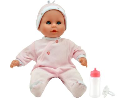 Dolls World Bábätko Little Treasure PINK - 38 cm so zatváracími očami