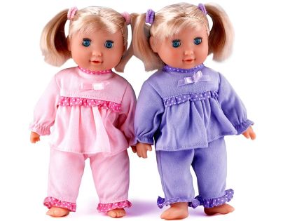 Dolls World - Spiaca bábika Adélka a Barborka 25 cm - 2 druhy