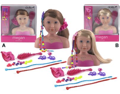 Dolls World Česací hlava