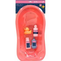 Dolls World Kúpeľný set pre bábiky 46 cm s vaničkou a doplnkami 2