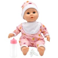 Dolls World Bábätko Little Treasure PINK - 38 cm 2