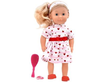 Dolls World Módna bábika Charlotte - 36 cm: Ružová srdiečková princezná