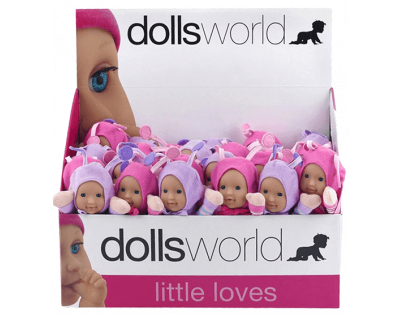 Dolls World Panenka brouček 18 cm