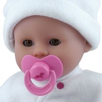 Dolls World Panenka Little Treasure 38 cm bílý obleček 2
