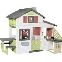 Smoby Domček Life Friends House s kuchyňou rozšíriteľný