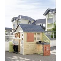 Smoby Domček Life Nature s kuchyňou 3