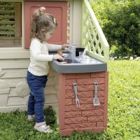 Smoby Domček Life Nature s kuchyňou 4