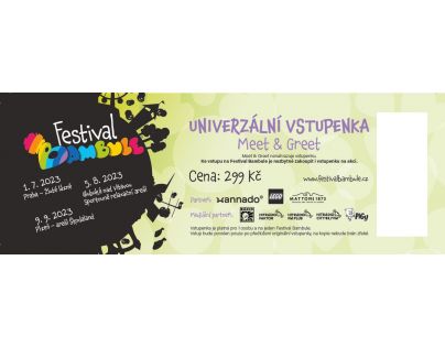 Doplnková vstupenka na Festival Bambule - Meet & Greet