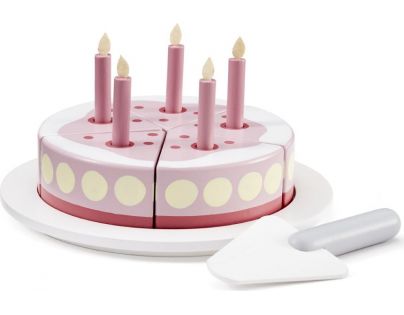 Kids Concept Torta drevená Pink Bistro