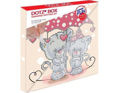 Dotzies Diamantové maľovanie - Láska v daždi