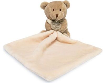 Doudou Darčeková sada Medvedík s muchláčikom 10 cm