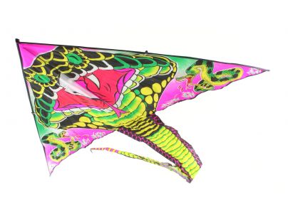 Drak lietajúci nylonový s chvostom 120 cm