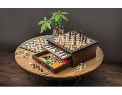 Drevená sada hier 10 v 1