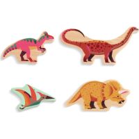 Djeco Drevené Puzzle Dinosaury 3