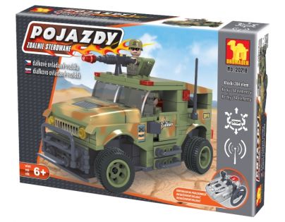 Dromader 20218 Vojáci RC Auto na vysílačku 284 ks