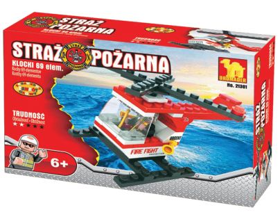 Dromader 21301 Hasiči Vrtulník 69ks