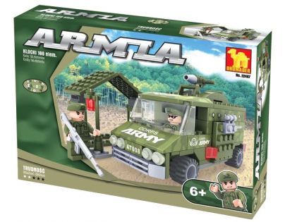 Dromader 22407 Vojáci Auto 166ks
