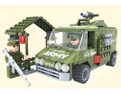 Dromader 22407 Vojáci Auto 166ks