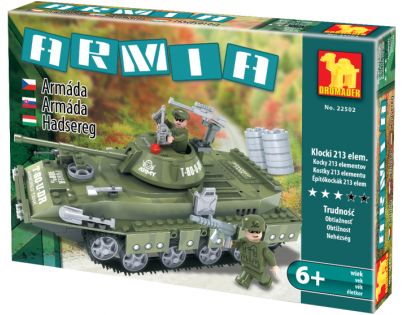 Dromader 22502 Vojáci Tank 213ks