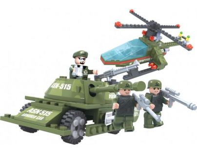 Dromader 22605 Vojáci Tank + Vrtulník 253ks