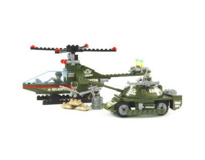 Dromader 22605 Vojáci Tank + Vrtulník 253ks