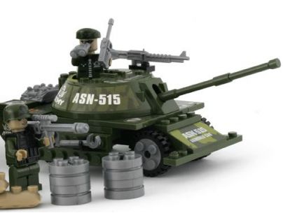 Dromader 22605 Vojáci Tank + Vrtulník 253ks