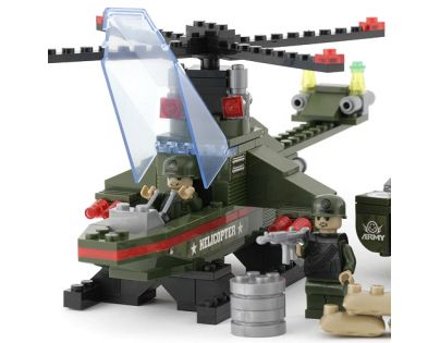 Dromader 22605 Vojáci Tank + Vrtulník 253ks