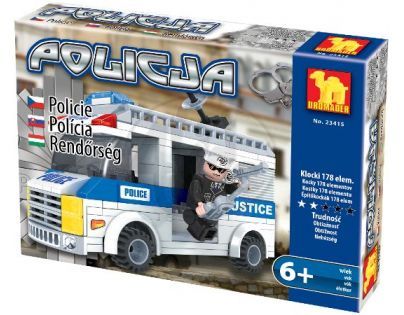Dromader Stavebnice Policie Auto