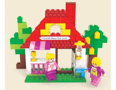 Dromader Stavebnice Stánek 114 dílků